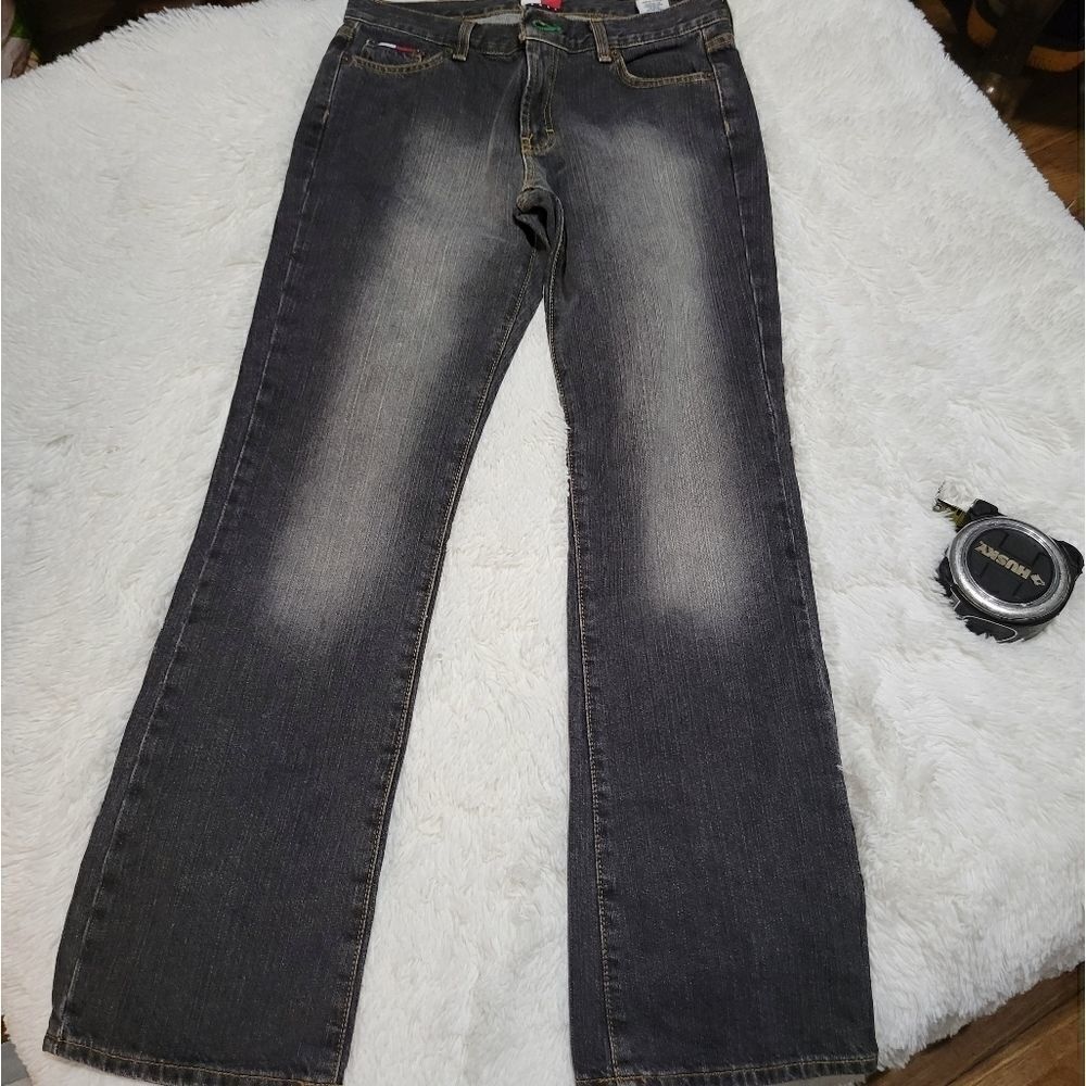 Vintage Tommy hilfiger jeans Black Bootcut Sz 9